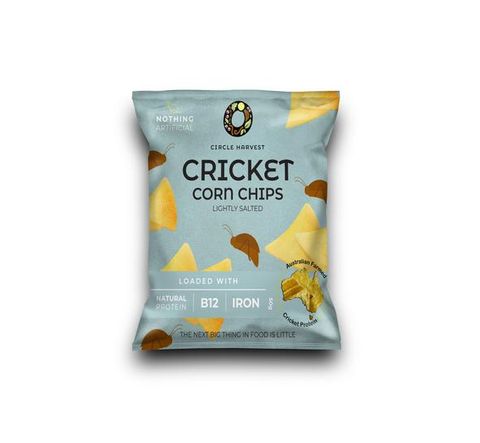 Cricket Corn Chips 50g - Lightly Salted