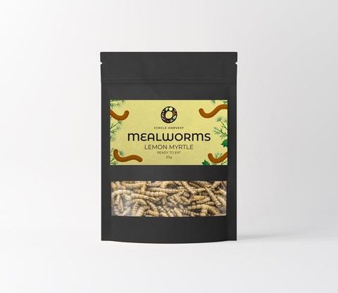 Lemon Myrtle Mealworms