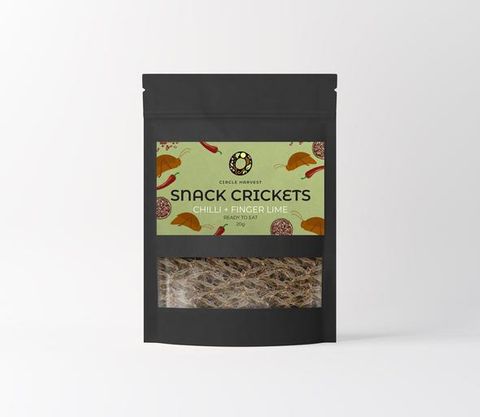 Chilli & Fingerlime Snack Crickets