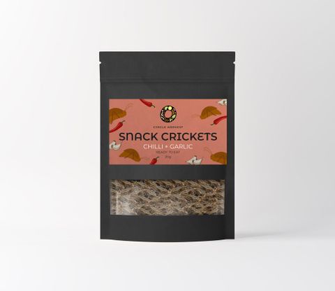 Chilli & Garlic Snack Crickets