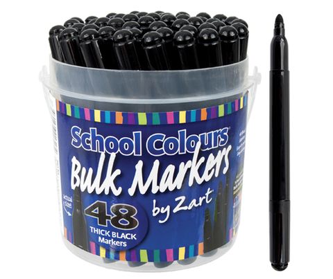 School markers black