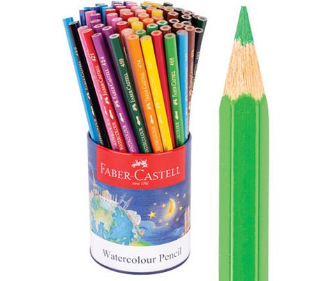 Faber Watercolour Pencils 72s Asst