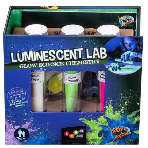 Chemistry lab luminescent