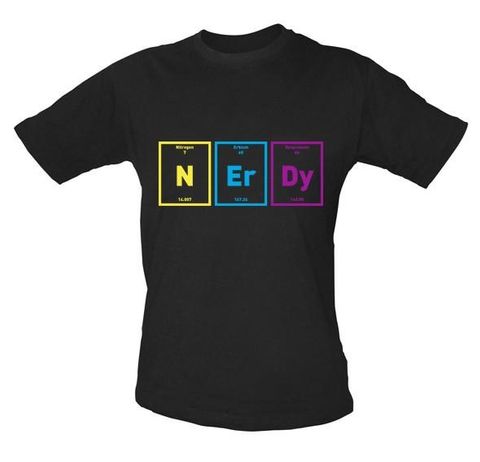 Nerdy T-shirt Small  [WSL]