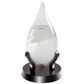 Fitzroy's storm glass teardrop shape