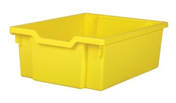 Tray storage deep Yellow 150mm