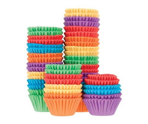 Patty pan assorted colours 6.5cm diam