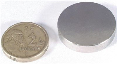 Magnet Neodymium Ni-plated 25x5mm