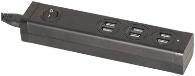 6 way USB powerboard