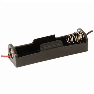 Battery holder 1xAA 150mm leads