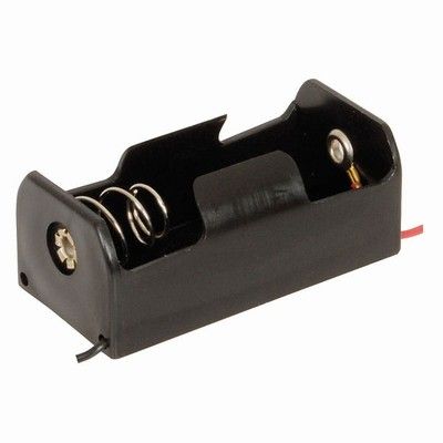 Battery holder 1xC with leads