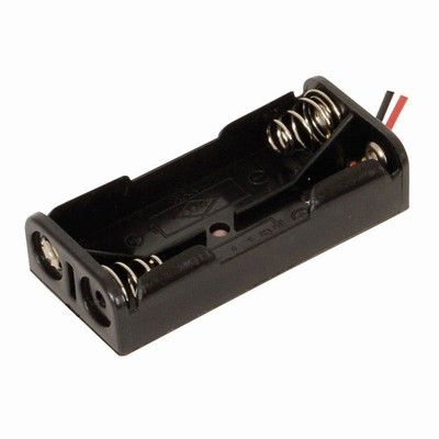 Battery holder 2xAAA with leads