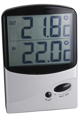 Thermometer LCD in/out -39 to 50C