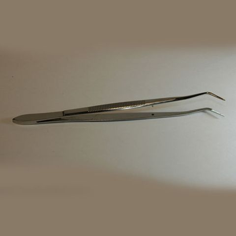 Forceps goose neck 160mm