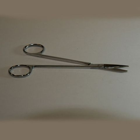 Scissors dissecting curved sharp 130mm