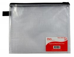 Case PVC zip mesh 260x200mm medium