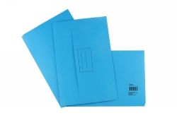 Document wallet foolscap blue Stat
