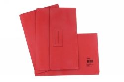 Document wallet foolscap red Stat