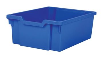 Tray storage deep Blue 150mm