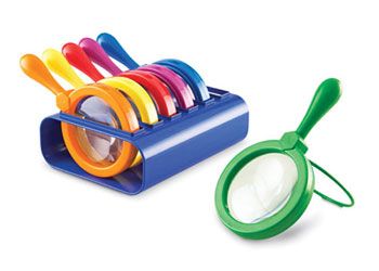 Jumbo magnifiers with stand
