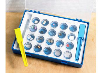 Magnetic materials testing kit