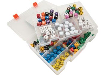 Mega Dice class set - 5x cases of 164pcs