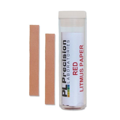 Litmus paper Red test strips