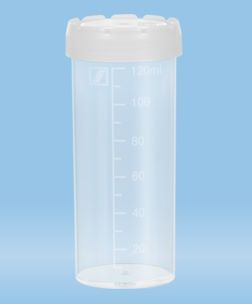 Jar PP 120ml N/S unlabelled natural cap