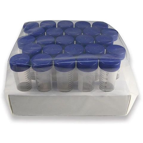 Centrifuge tube 50ml PP G/S (rack of 25)