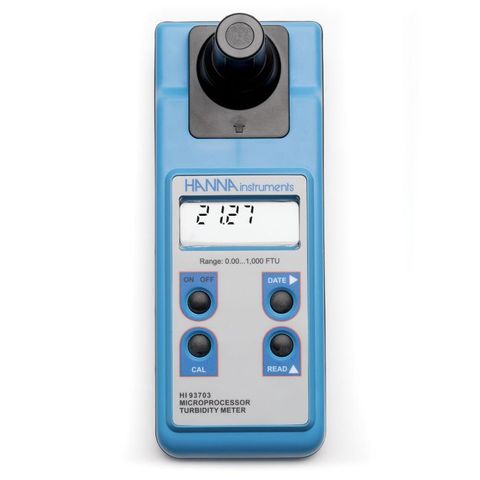 Turbidity meter portable with logging