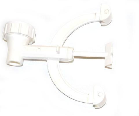 Clamp burette single polypropylene