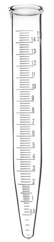 Centrifuge tube glass grad. 17x120mm