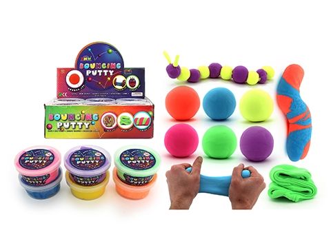 Bouncing putty