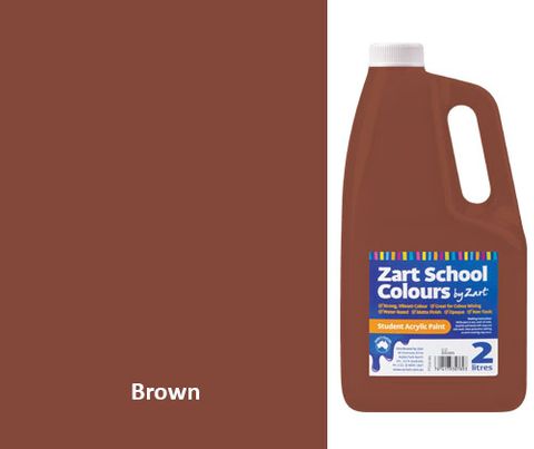 Zart School Colours 2L Brown