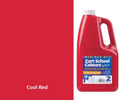Paint 2 Litre Cool Red