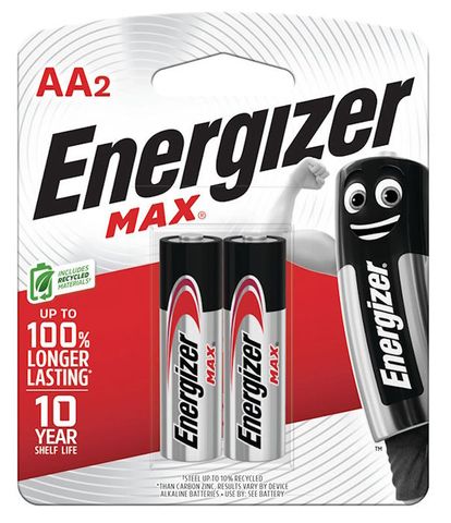 Batteries Energizer Max E91 AA