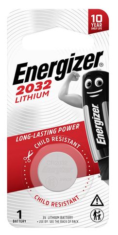 Battery Energiser 3V lithium CR2032