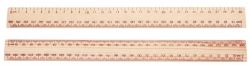 Rulers Celco 30cm wooden unpolished
