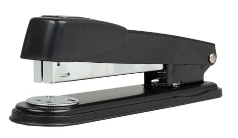 Stapler full strip metal black Stat