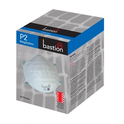 P2 Respirator carton/400 pcs, 20 box/20