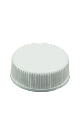 Caps white 28mm wadded (28-400 thread)