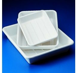 Tray PVC Int: 520x420x90mm ribbed base