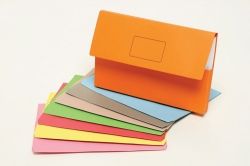 Document wallet slipick Marbig orange