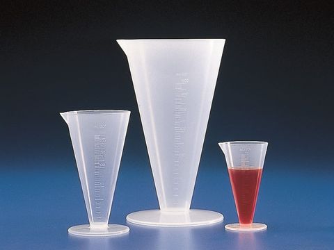 Conical measure PP 500ml graduated