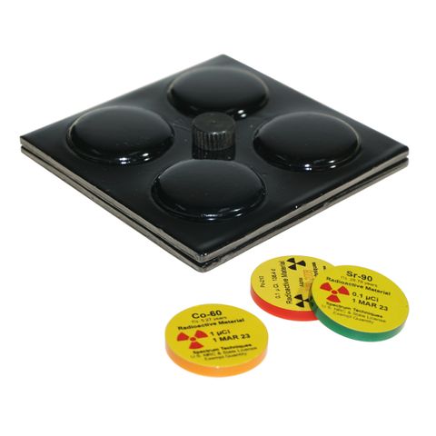 Radioactive lead storage for 4x sources
