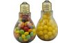 Clear Plastic Fillable Light Bulbs