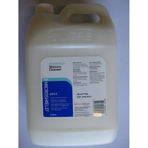 Microshield skincare cleaner 5lt