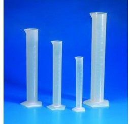 Cylinder PP tall form 10x0.2ml grads