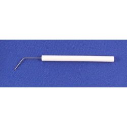 Needle dissecting bent w/plastic handle