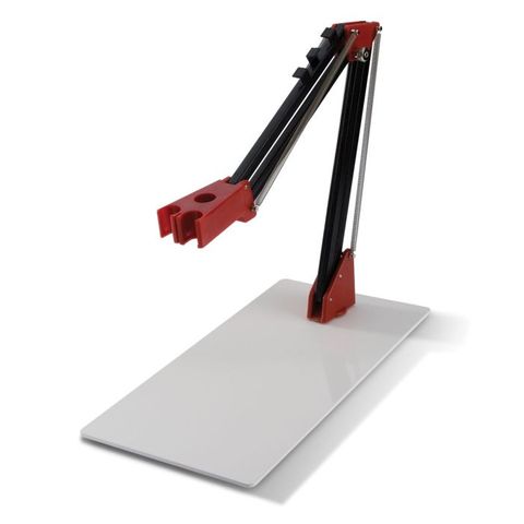 Electrode holder with steel base